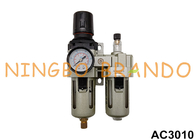 AC3010-02 1/4&quot; FRL-Luftfilter-Regler und Fettspritze kombiniert