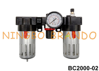 Einheits-Luftfilter-Regler-Fettspritzen-Kombination BC2000 FRL