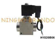 3/4' Hochdruckwasser-Luft-Solenoidventil 120 bar 24VDC 160 bar 220VAC