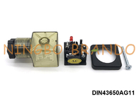 PG11 2P+E DIN43650A Solenoidventilanschluss mit Ledlicht IP65 AC DC