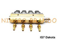 SCHIENE Art IG7 Dakota Zylinder-Aluminiumkörper der Navajo-Injektor-Schienen-2 des Ohm-4 für LPG CNG