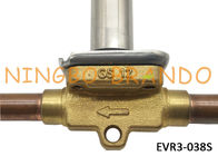 Art Verbindung 3/8&quot; 032F1204 EVR3-038S Danfoss des Lötmittel-ODF Magnetventil für Abkühlung ohne Spule
