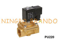 Shako-Art Messingmagnetventil für Wasser 1/8&quot; PU220-01 1/4&quot; PU220-02 220V DC Wechselstrom-24V