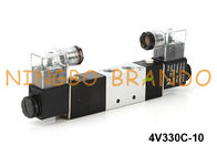 4V330C-10 Airtac Art pneumatischer Weise 24V des Magnetventil-5/3 Wechselstrom DC-220V