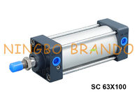 Doppelte verantwortliche pneumatische Luft-Zylinder Airtac-Art SC63x100