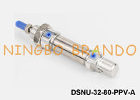 Doppelte Aktions-Pneumatikzylinder Festo-Art DSNU-32-80-PPV-A ISO 6432