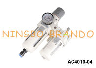AC4010-04 SMC Art FRL drückte Luftfilter-Regler-Fettspritze zusammen