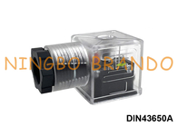 DIN43650A-Magnetventil-Spulen-Verbindungsstück transparente LÄRM 43650 Form A