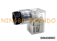 DIN43650C-Magnetventil-Spulen-Verbindungsstück mit LED-LÄRM 43650 Form C