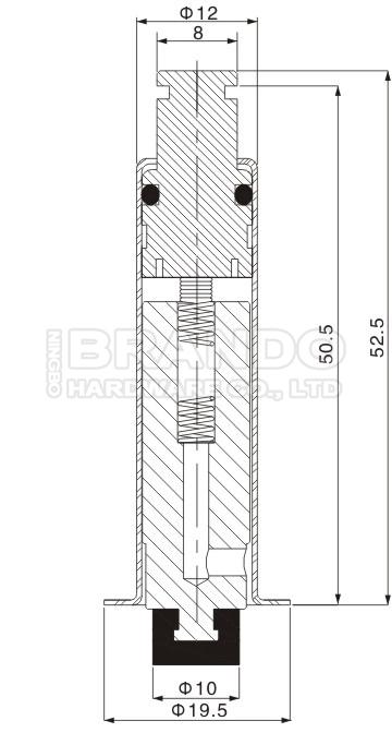Maß von Art Impuls-Ventil-Solenoid-Ausrüstung K0380 M1131B Goyen: