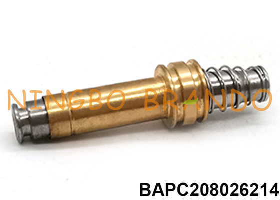 2-Wege-NC-Magnetventil-Ankerkolbenbaugruppe, normalerweise geschlossen, Messingrohr-Außendurchmesser 8 mm
