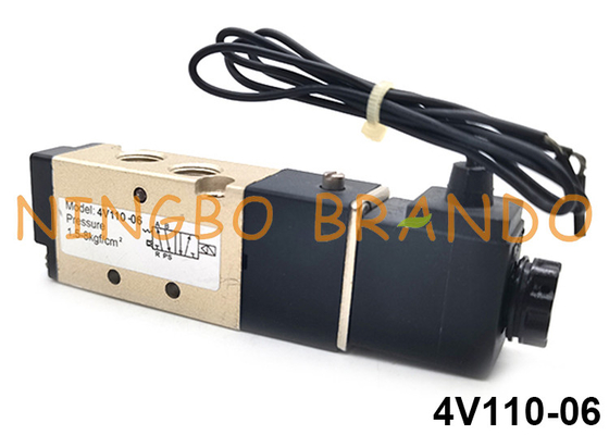 4V110-06 Airtac Typ 5/2-Wege-pneumatisches Magnetventil DC24V AC110V AC220V