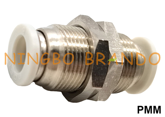 PMM Bulkhead Union Push zum Anschluss von pneumatischen Schlaucharmaturen 1/8 '' 1/4 '' 3/8 '' 1/2 ''