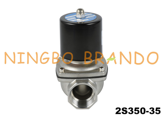 2S350-35 1-1/4&quot; NC Edelstahl-Magnetventil AC220V DC24V