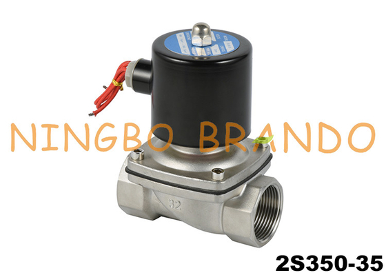 2S350-35 1-1/4&quot; NC Edelstahl-Magnetventil AC220V DC24V