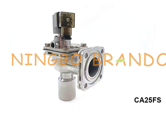 CAC25FS 1&quot; flanschte Rumpfstations-Reihen-Membran-Solenoid-Impuls Jet Valve For Dust Collector