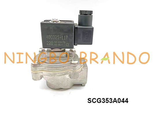 SCG353A044 1&quot; verlegter rechtwinkliger Impuls Jet Valve For Dust Collector Baghouse