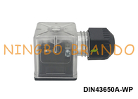 DIN43650A imprägniern IP67 Magnetventil-Spulen-Verbindungsstück 2P+E 3P+E