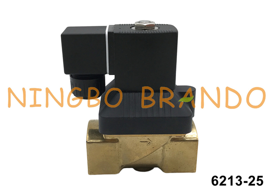 6213 A 25.0 1' Messing-Solenoidventil für Wasser Luft Gas Flüssigkeit 24 V 110 V 230 V