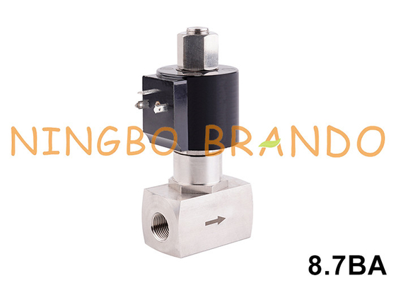 350 bar Hochdruck-Solenoidventil aus Edelstahl für Wasser und Luft 220V 110V 24V