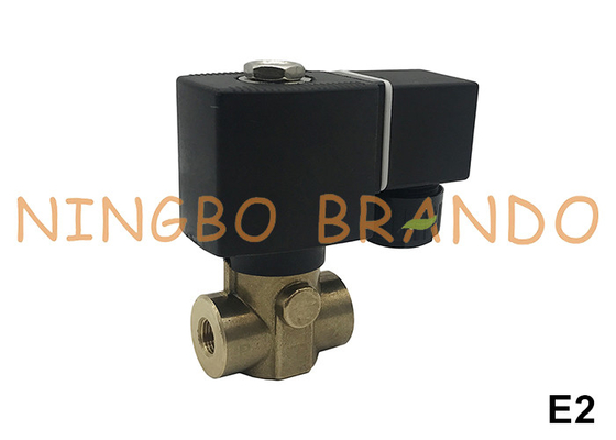 Messing-Solenoidventil 6027 A 2.0 3.0 4.0 5.0 NBR FKM 1/8' 1/4' 3/8' 24V 120V 230V