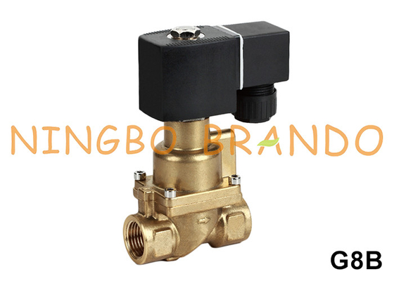 180°C 16 bar Dampf-Hochwasser-Brass-Solenoidventil 1/4' bis 2' 220V 110V 24V