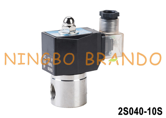 2S040-10 3/8' Wasser-Luft-Öl-Solenoidventil aus Edelstahl 12V 24V 110V 220V