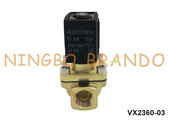 VX2360-03 3/8' SMC Typ Messingsolenoidventil für Wasser und Luft 220V 110V 24V