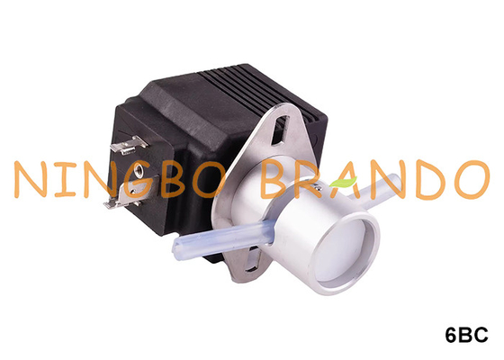 2 Wege NC Normal geschlossenes Zuschlagrohr Solenoid-Klemmventil 220V 110V 24V 12V