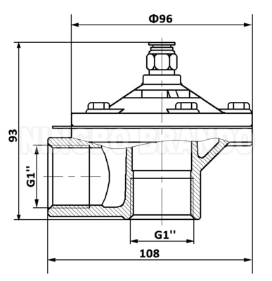 BFEC MF-Z-25 1'-Pulsejet Fernleitventil zur Staubentfernung