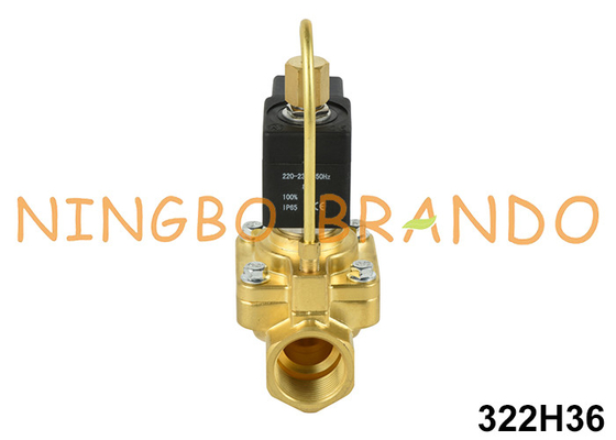 3/4' 322H36 NO Messing-Solenoidventil für hohen Druck 24V 220V