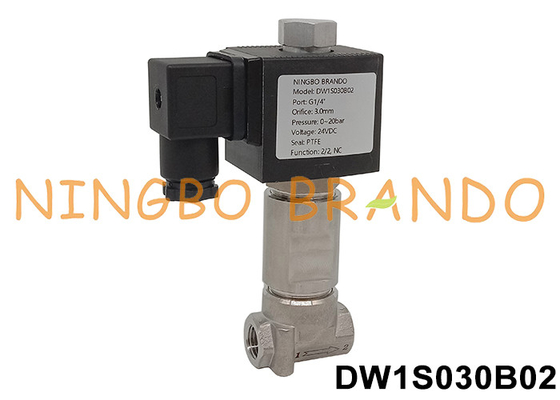 -196°C Ultra-Kryogenes Solenoidventil für flüssigen Stickstoff 1/8'' 1/4'