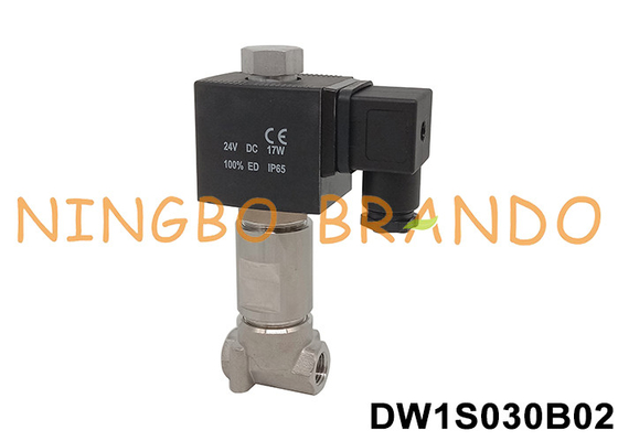-196°C Ultra-Kryogenes Solenoidventil für flüssigen Stickstoff 1/8'' 1/4'