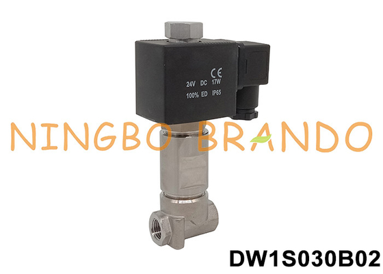 -196°C Ultra-Kryogenes Solenoidventil für flüssigen Stickstoff 1/8'' 1/4'
