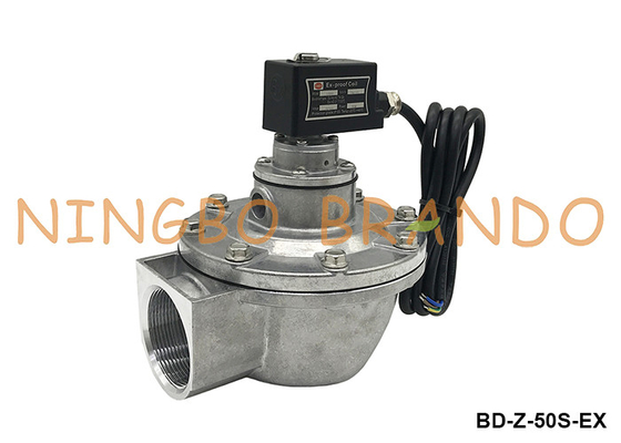 2' Explosionssicherungspulssolenoid-Sprengventil für Staubsammler 220V 110V 24V