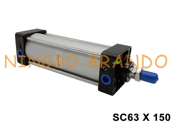 Airtac-Typ SC63x150 Tie-Rod Luftzylinder 63mm Bohr 150mm Schlag