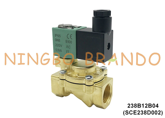 SCE238D002 1/2' ASCO-Elektro-Solenoidventil aus Messing 220VAC 110VAC 24VDC