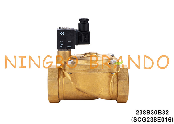 SCG238E016 1-1/4' ASCO-Wasserventil aus Messing 24VDC 110VAC 220VAC