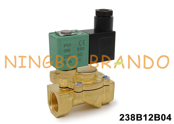 ASCO-Typ SCE238D002 1/2' Messing-Solenoidventil 24V 110V 220V Wechselstrom