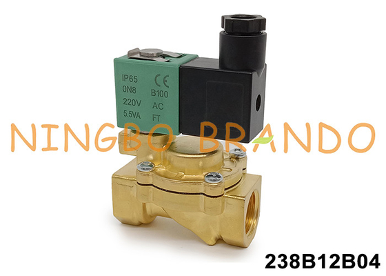 ASCO-Typ SCE238D002 1/2' Messing-Solenoidventil 24V 110V 220V Wechselstrom