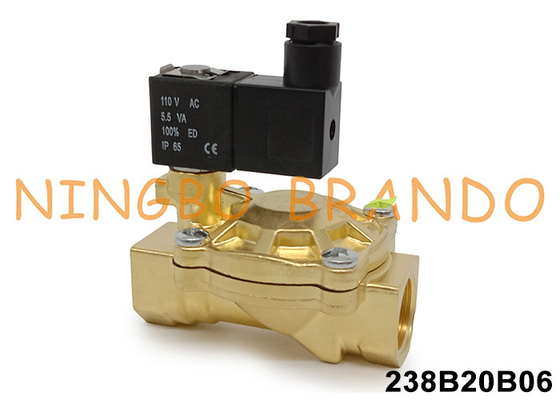 ASCO Typ 238 Serie 3/4' Solenoidventil mit Messingkörper 24V 110V 220V