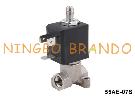 Kaffeemaschine Edelstahl 3-Wege-Solenoidventil 1/8' 220V 110V 24V