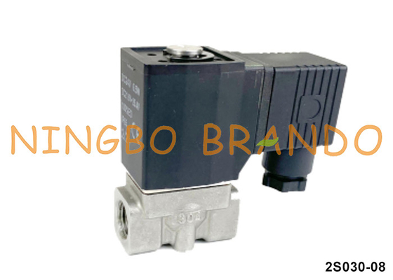 2S030-08 Airtac-Solenoidventil aus Edelstahl 24V 110V 220V 1/4&quot;