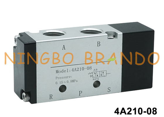 4A210-08 1/4'' Pneumatic Air Pilot Valve With Aluminum Alloy Body