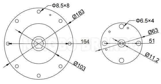 K5004 K5000 Membran-Reparatursatz für 2'' Goyen CA50T CA62T Impulsventil