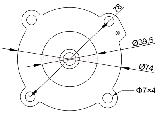 VP25 Diaphragma-Reparatur-Kit für 1' HUANGNENG MD125 Pulsventil