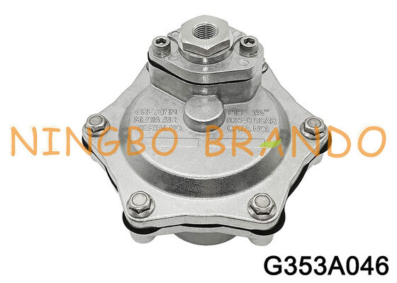 G353A046 1-1/2'' ASCO Type Remote Pilot Diaphragm Pulse Valve For Dust Removal