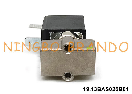 2 Wege NC 30 Bar Edelstahl-Solenoidventil 1/8' 1/4' 220V 110V 24V 12V