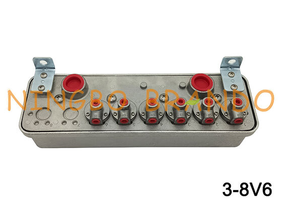 3-8V6 Goyen-Typ-Solenoid-Pilotventilgehäuse 3-8V6000-330 3-8V6000-336 12V 24V 110V 220V
