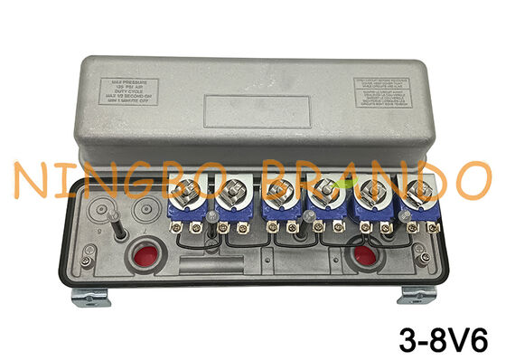 3-8V6 Goyen-Typ-Solenoid-Pilotventilgehäuse 3-8V6000-330 3-8V6000-336 12V 24V 110V 220V